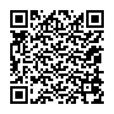 QR kód a telefonszámhoz +12058074815