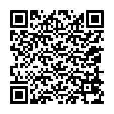 Código QR para número de telefone +12058074818