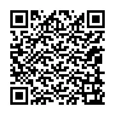 Kode QR untuk nomor Telepon +12058163025