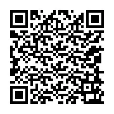 QR-koodi puhelinnumerolle +12058163034