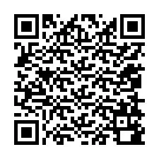 QR Code pour le numéro de téléphone +12058180586