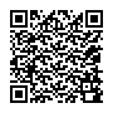 QR-koodi puhelinnumerolle +12058180589