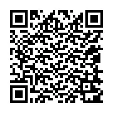 QR Code สำหรับหมายเลขโทรศัพท์ +12058201028