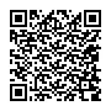 QR-koodi puhelinnumerolle +12058208156