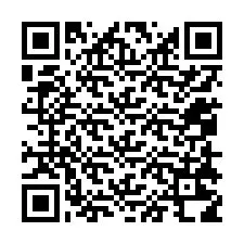 Código QR para número de teléfono +12058218853