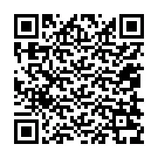 Código QR para número de telefone +12058239413