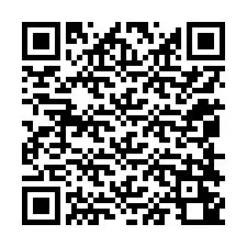 Código QR para número de teléfono +12058240224