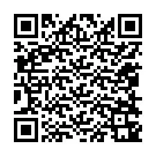 QR kód a telefonszámhoz +12058341326