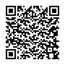 QR-koodi puhelinnumerolle +12058344222