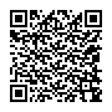 QR-koodi puhelinnumerolle +12058344224