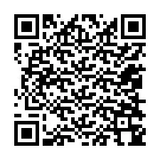 Kode QR untuk nomor Telepon +12058344397