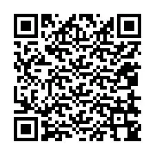 QR код за телефонен номер +12058344402