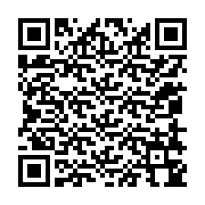 QR kód a telefonszámhoz +12058344404