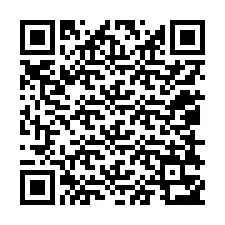 QR код за телефонен номер +12058353498