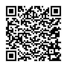 Código QR para número de telefone +12058353503