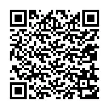 Código QR para número de teléfono +12058353506