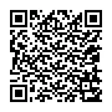 QR-koodi puhelinnumerolle +12058353508