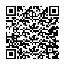 Código QR para número de telefone +12058356697