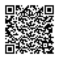 Código QR para número de teléfono +12058357422