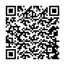 QR-код для номера телефона +12058487695