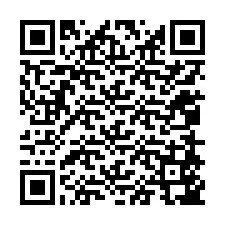 QR код за телефонен номер +12058547082