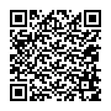 QR код за телефонен номер +12058605553