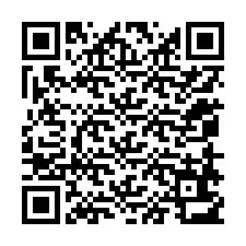 QR-koodi puhelinnumerolle +12058613404