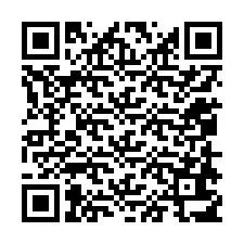 Código QR para número de telefone +12058617156