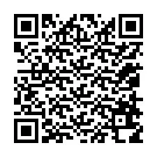 QR-koodi puhelinnumerolle +12058618749