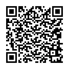 Código QR para número de teléfono +12058621042