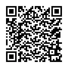 QR-koodi puhelinnumerolle +12058621049