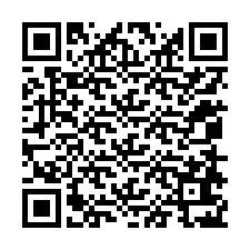 QR-koodi puhelinnumerolle +12058627180