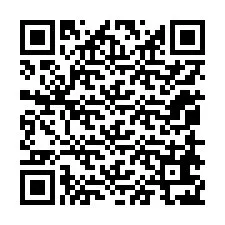 Código QR para número de teléfono +12058627815