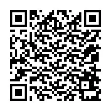 QR-koodi puhelinnumerolle +12058631781