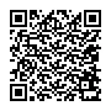 QR-code voor telefoonnummer +12058631786