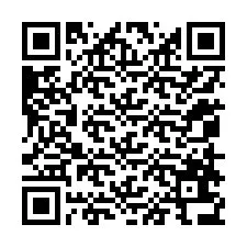 QR kód a telefonszámhoz +12058636740