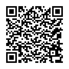 QR-code voor telefoonnummer +12058636741