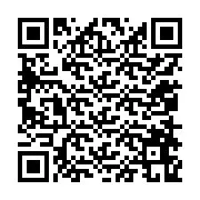 QR kód a telefonszámhoz +12058669786