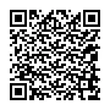 QR-koodi puhelinnumerolle +12058676060