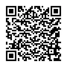 Kode QR untuk nomor Telepon +12058676061