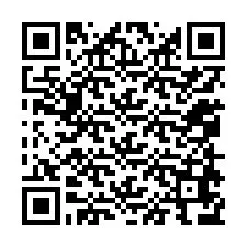 QR код за телефонен номер +12058676063