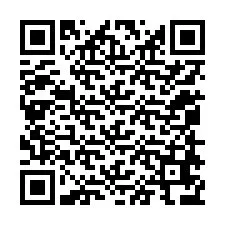 QR-koodi puhelinnumerolle +12058676064