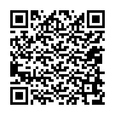 QR код за телефонен номер +12058676067