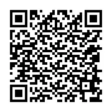 Kode QR untuk nomor Telepon +12058676068