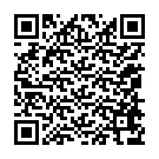 QR-koodi puhelinnumerolle +12058676974