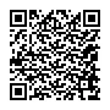 QR-Code für Telefonnummer +12058676975