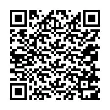 Código QR para número de teléfono +12058701933