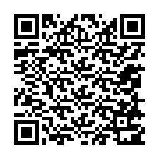 Código QR para número de teléfono +12058701937