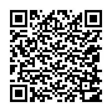 QR kód a telefonszámhoz +12058702234