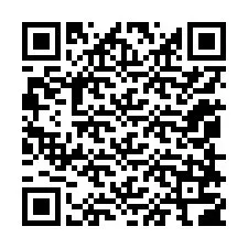 QR-code voor telefoonnummer +12058706235